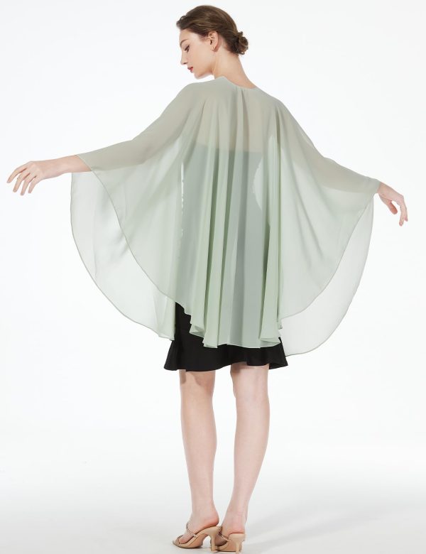 Summer Shawls and Wraps for Women Evening Dresses Bridal Wedding Lightweight Party Travel Chiffon Scarf