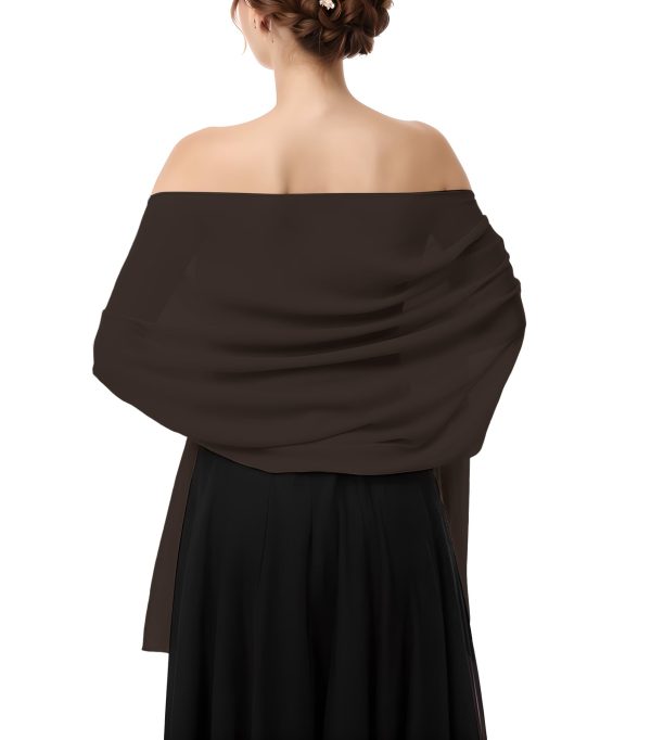 Shawls and Wraps for Evening Dresses, Chiffon Shawl Wraps for Women, Shawls for Wedding, Pashimina Bride Shawl