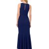 61srKYq4cUL.jpg Women's Ruffle Crepe Halter Gown
