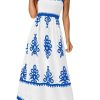 Summer Dress for Women 2025 Floral Sundress Spaghetti Strap Flowy Beach Vacation Boho Maxi Dresses
