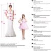 Women's Cold Shoulder Chiffon Bridesmaids Dresses 2025 with Slit Long Formal Party Dress for Junior CYM058