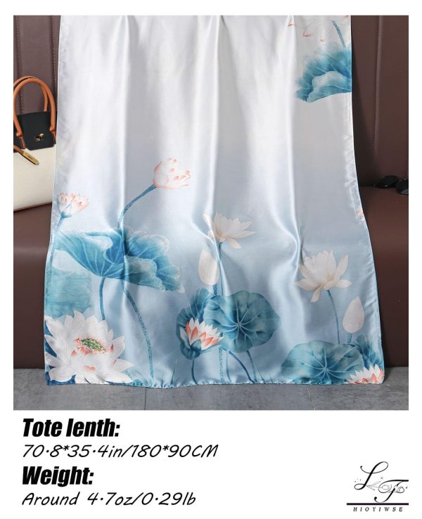 Shawl Scarf For Women Lightweight Scarves Floral Pattern Formal Evening Dressesformal Shawl Summer Wraps