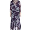 Womens 2PC Hi-Low Maxi Dress